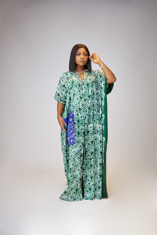 CHIC ADIRE SHIRT GOWN